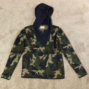 J crew crewcuts hooded sweatshirt, size 10
